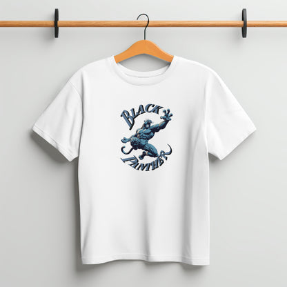 Premium Black Panther Anime T-Shirt – Cotton & DTF Printed Superhero Tee for Fans