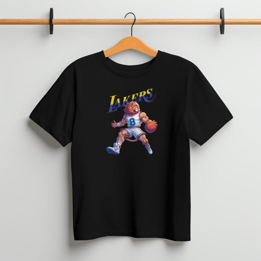 Lakers Lion Beast Mode Basketball T-Shirt | DTF Printed Unisex Tee