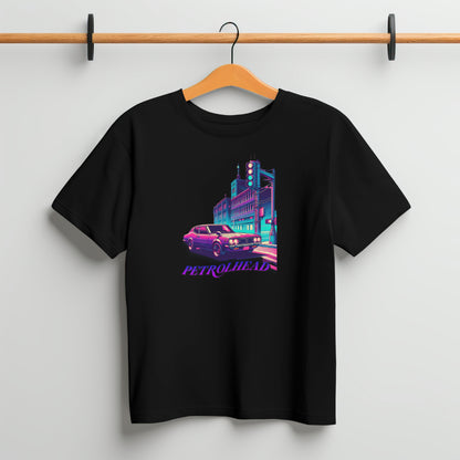 Retro Neon Petrolhead Car T-Shirt | Vintage Street Racing Aesthetic | DTF Printed Unisex Tee