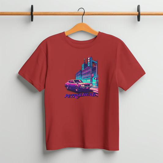 Retro Neon Petrolhead Car T-Shirt | Vintage Street Racing Aesthetic | DTF Printed Unisex Tee