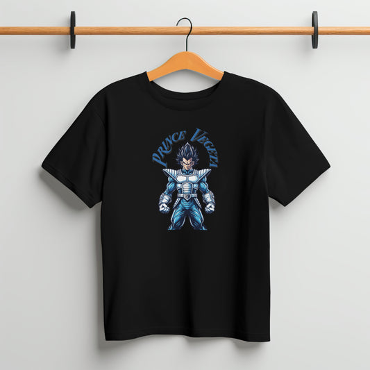 Prince Vegeta Saiyan Warrior Anime T-Shirt | DTF Printed Unisex Tee