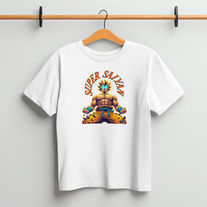 Super Saiyan Power Surge Anime T-Shirt | DTF Printed Unisex Tee