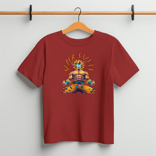 Super Saiyan Power Surge Anime T-Shirt | DTF Printed Unisex Tee