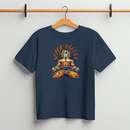 Super Saiyan Power Surge Anime T-Shirt | DTF Printed Unisex Tee